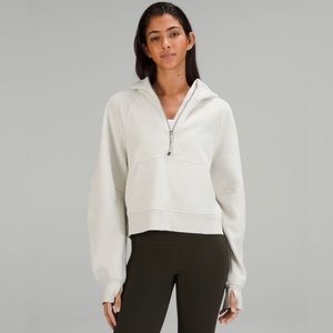 Lululemon Oversized Scuba Half-Zip Jacket Bone XL/XXL